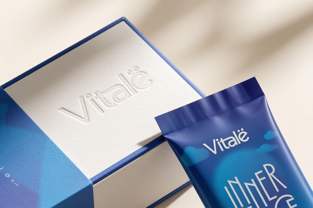 Vitalë Inner Peace box and individual sachets